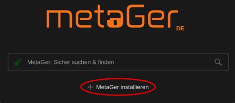 metager installieren|Apps